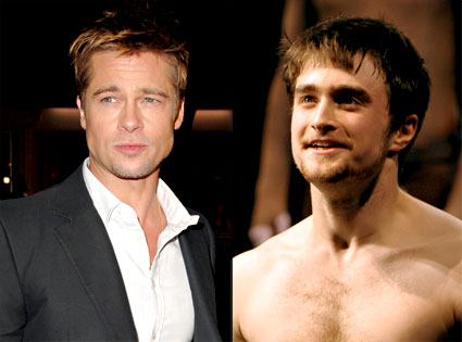 Brad Pitt, Daniel Radcliffe Brad Pitt, Daniel Radcliffe